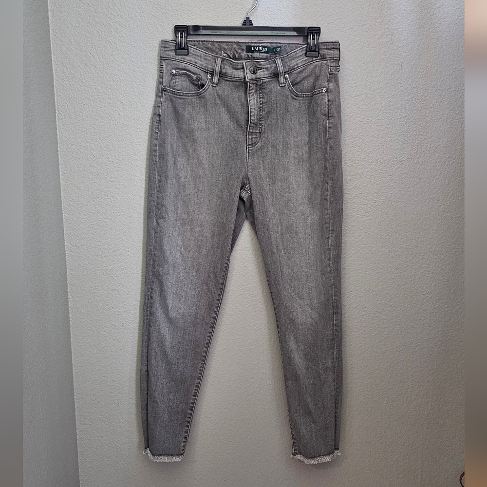 Ralph Lauren Denim Gray Jeans Size 8